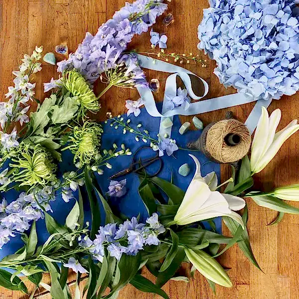 Designers Choice Bouquet - Blue